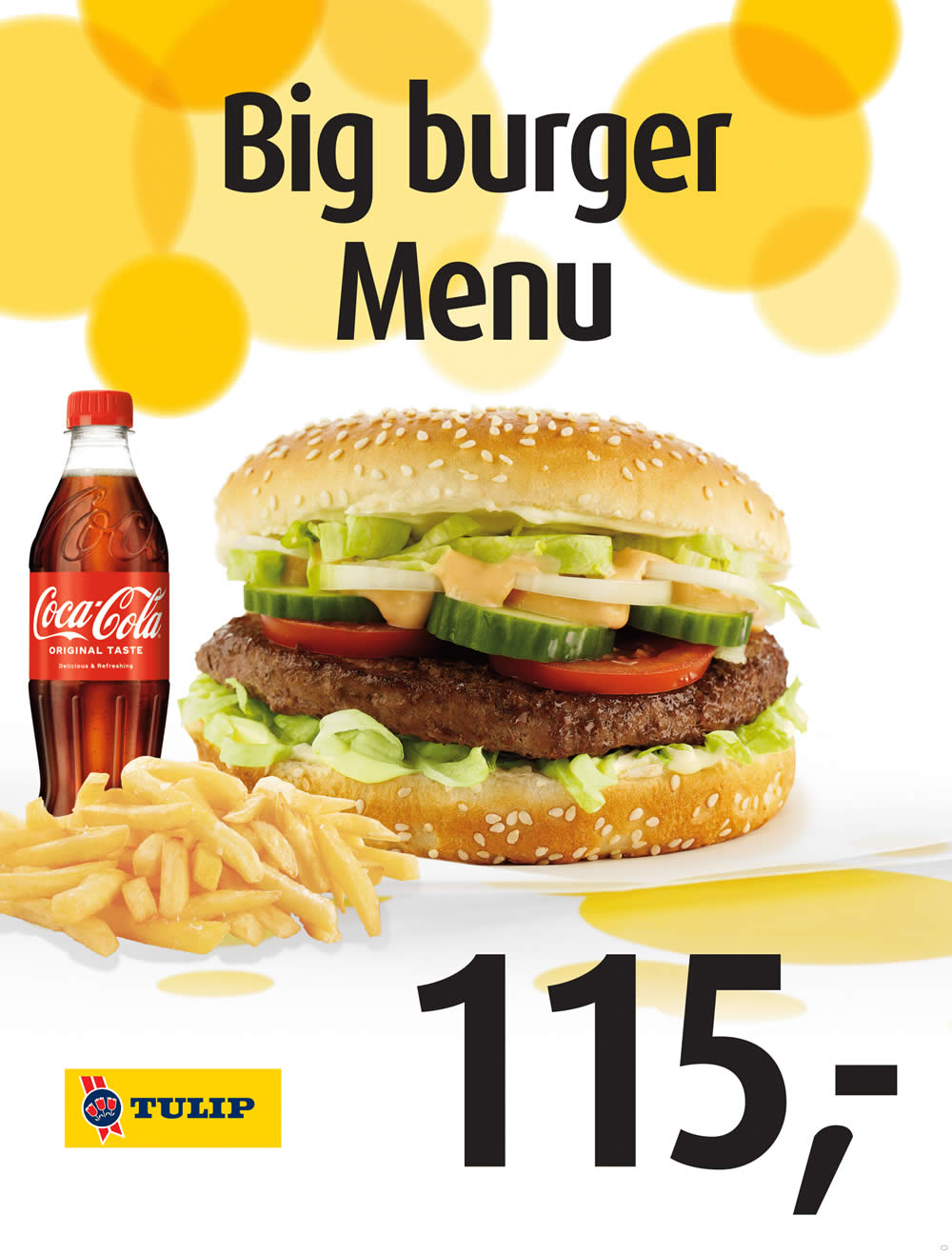 Big Burger Menu